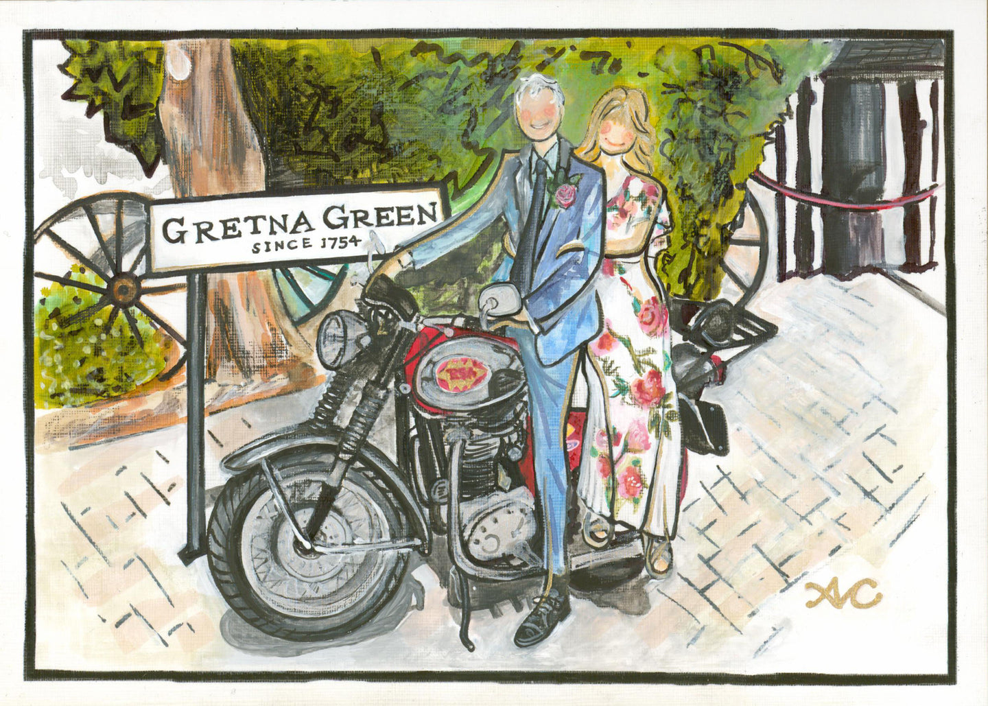 BESPOKE LITTLE MOMENTS ILLUSTRATION - JUST SEND YOUR PHOTO!